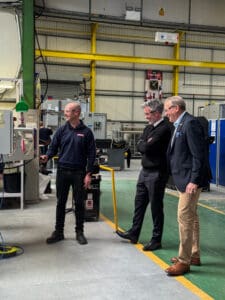 Mayor of York and North Yorkshire Guyson visit